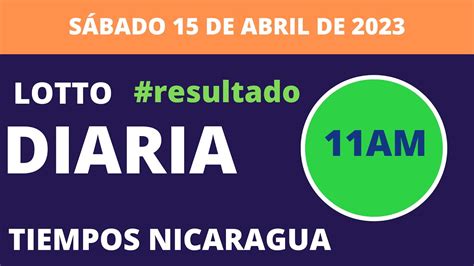 tiempos nica hoy 11 am hoy|Tiempos Nica 11 AM 《 Resultados de Hoy & Anteriores 》 ️.